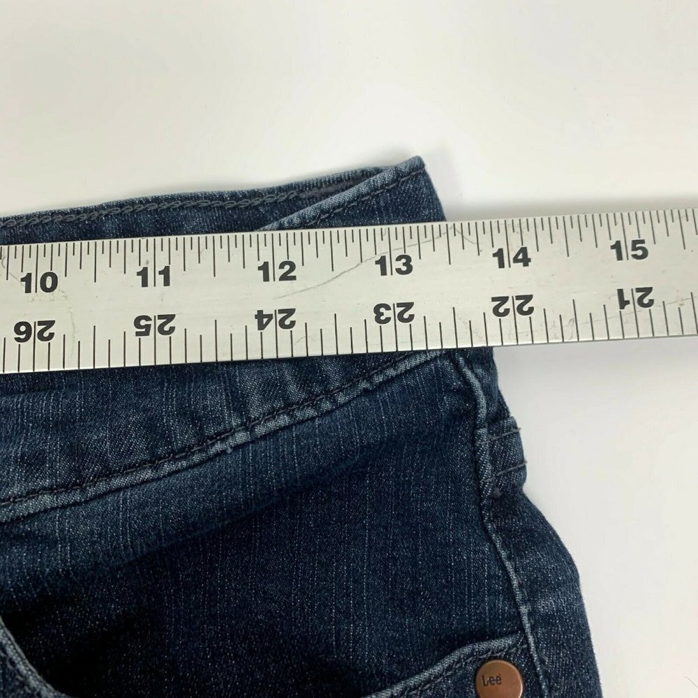 Lee Slender Secret Low On Waist Boot Cut Jeans - Picture 6 of 8